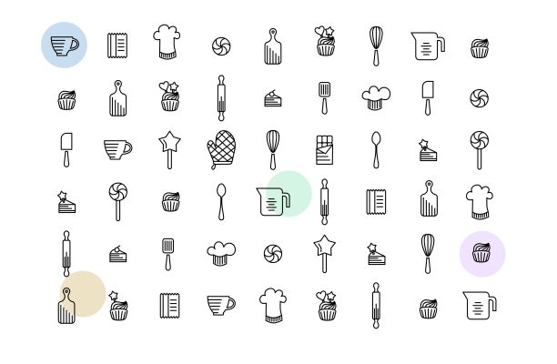 糕点图标图片下载