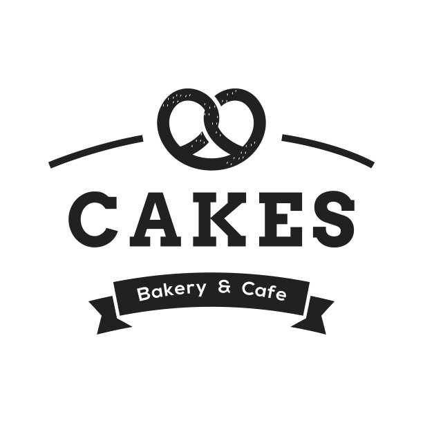 烘焙标志图标设计向量图片下载