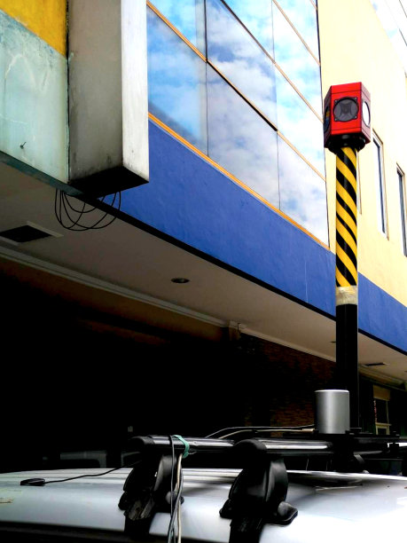 360摄像头，可在汽车顶部进行移动地图绘制图片下载