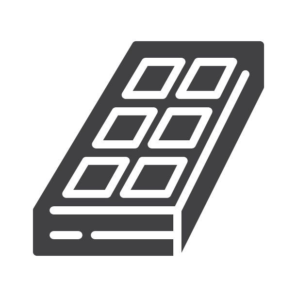 巧克力棒矢量图标图片下载
