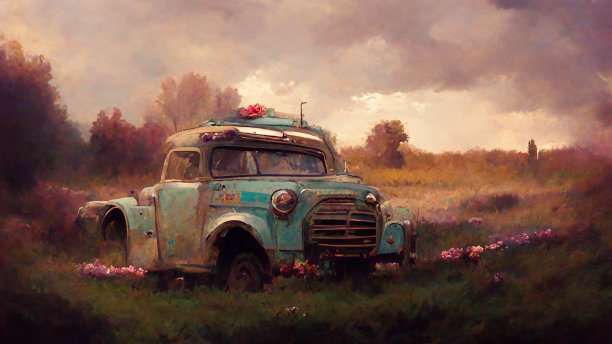 旧美遇见新艺术图片下载