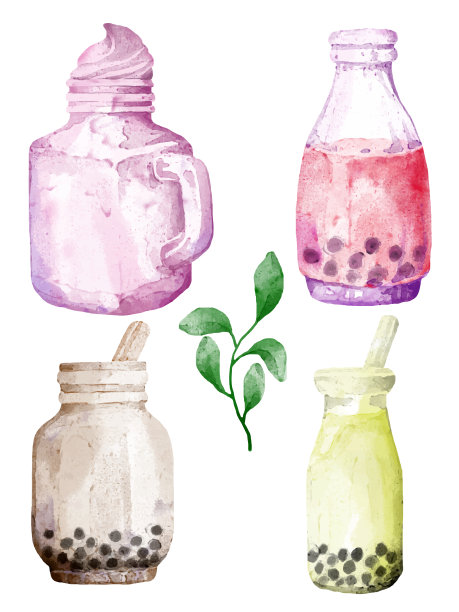 一套适用于自助餐厅及餐厅的冷饮，以玻璃及塑胶杯包装。图片下载