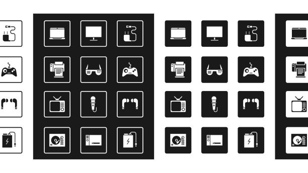 设置充电器，智能眼镜，打印机，笔记本电脑图片下载
