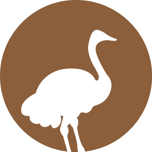 鸵鸟图标图片下载