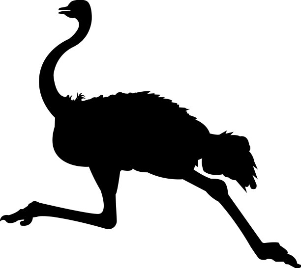 鸵鸟图标图片下载