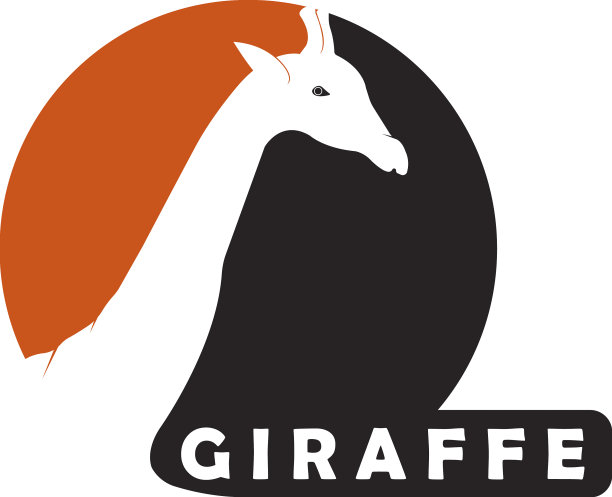 长颈鹿的标志图片下载