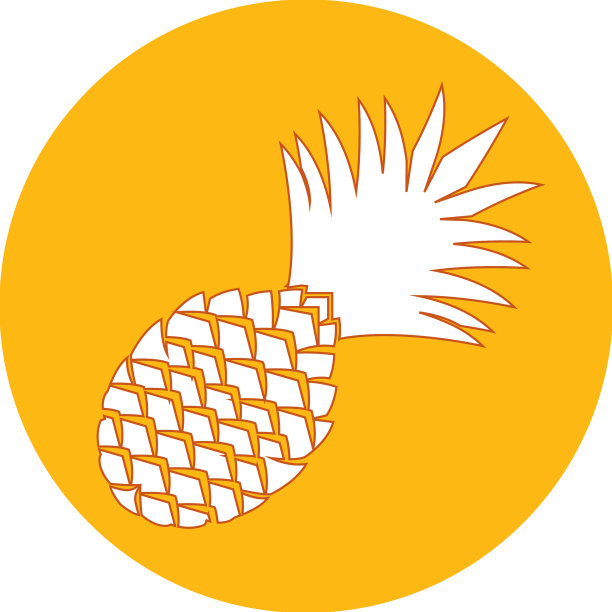 菠萝图标图片下载