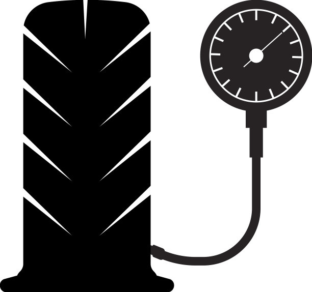 轮胎压力表图标图片下载