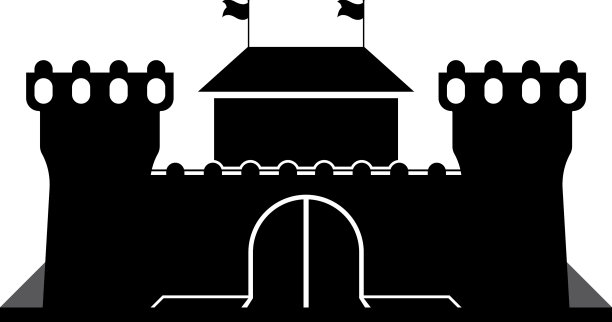 城堡的图标图片下载