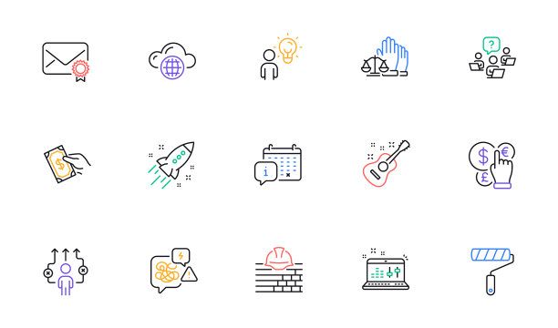 油漆辊云计算和群人图片下载