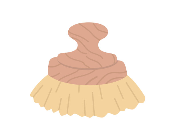 沐浴或淋浴用的身体刷隔离在白色图片下载