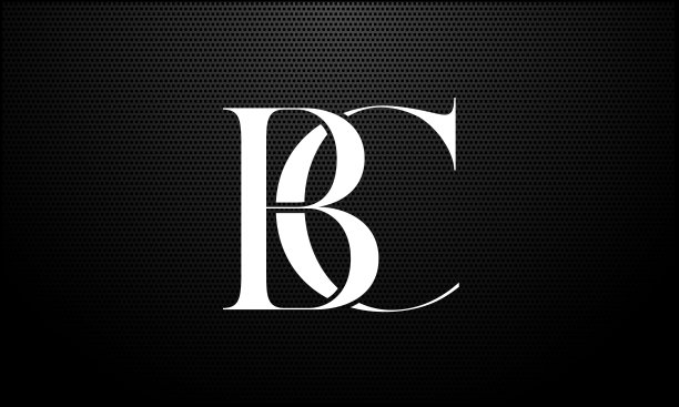 字母表字母BC或CB商业标志模板的任何企业图片下载