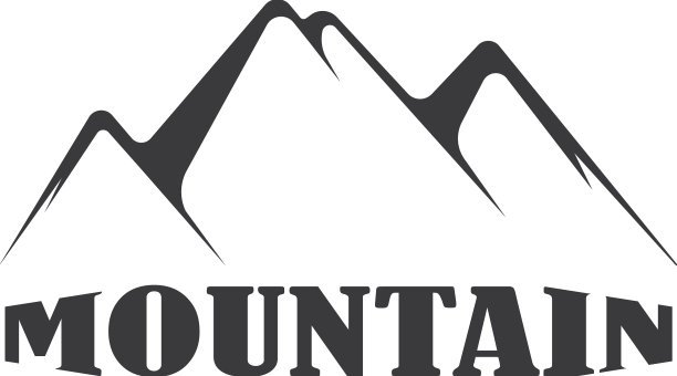 山的标志图片下载