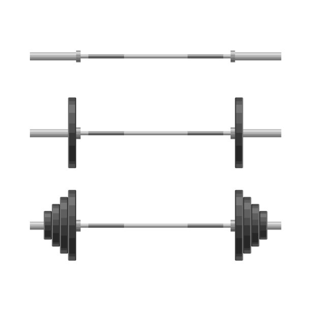 单独设置不同重量的杠铃图片下载