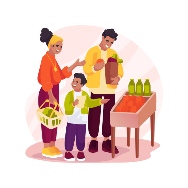 购物单孤立漫画图片下载