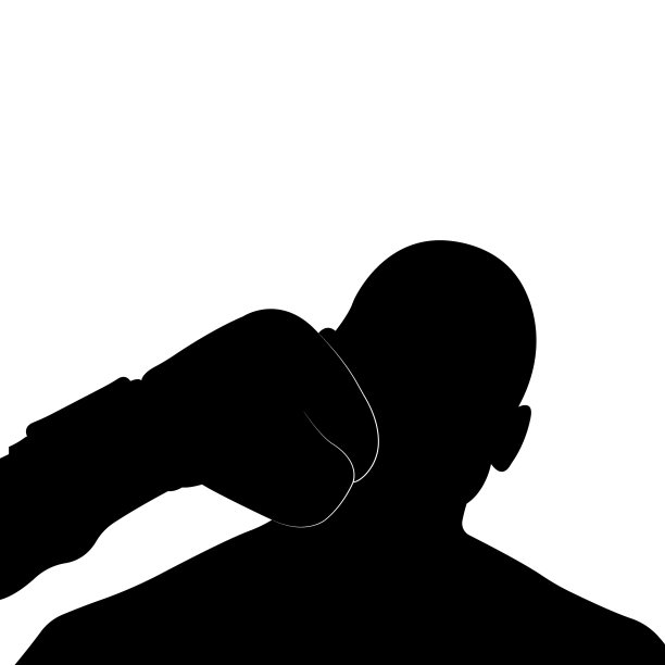 拳击手轮廓2图片下载