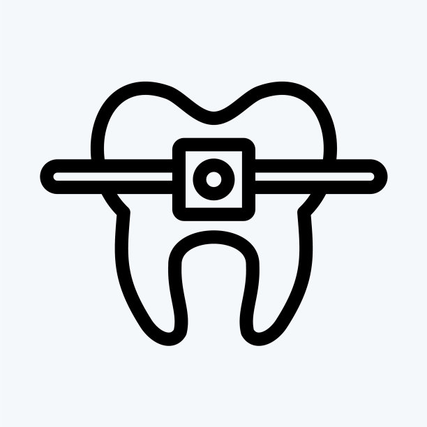 图标大括号适用于医药符号线图片下载