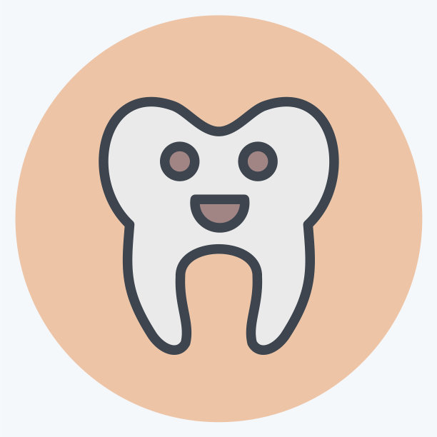 牙齿清洁图标适合医学符号图片下载
