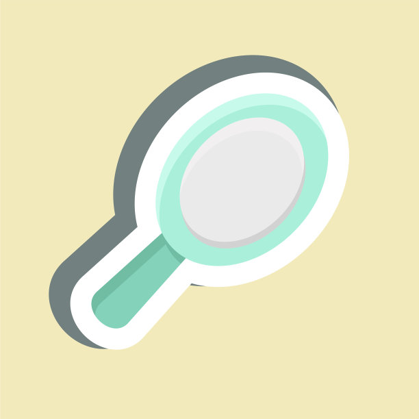 贴有医药标志的手镜图片下载