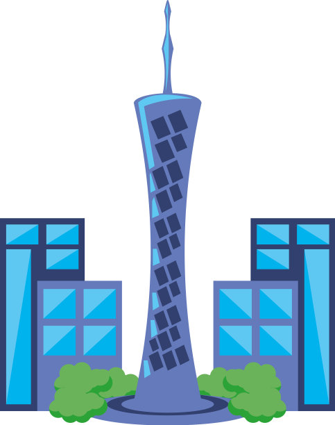 广州塔图标图片下载