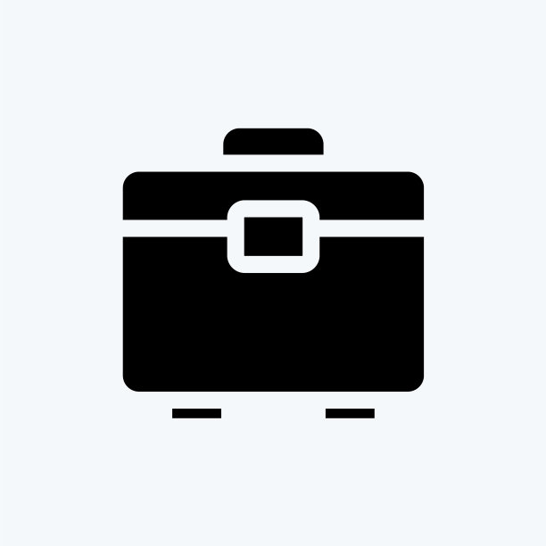 用于建筑符号的工具箱字形图标图片下载