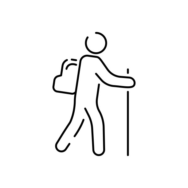 野营，旅行和野餐设备图标。矢量秋天或夏天远足，荒野，冒险图标。漫步大自然图片下载