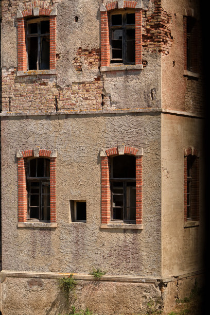 砖墙外立面的视图图片下载