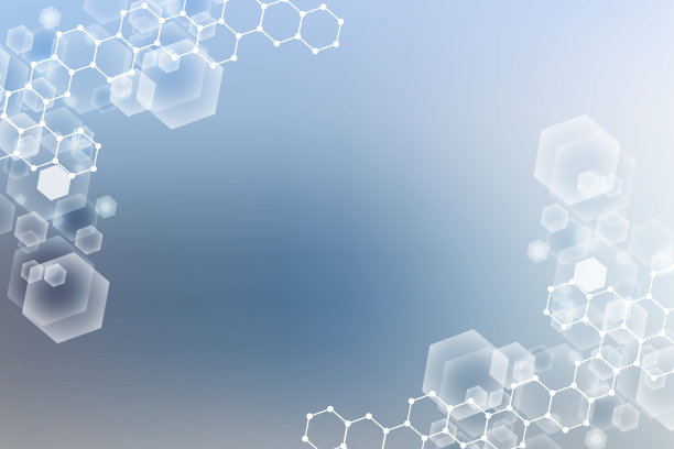 六边形抽象背景大数据图片下载