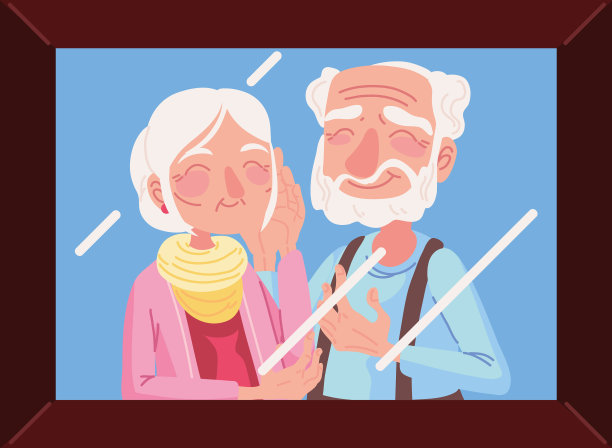 祖父母的照片图标图片下载