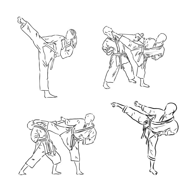空手道格斗图片下载