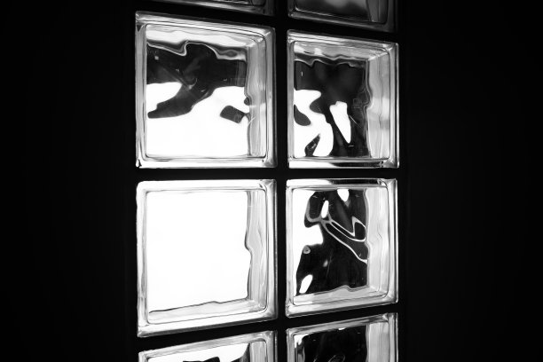 玻璃块墙图片下载