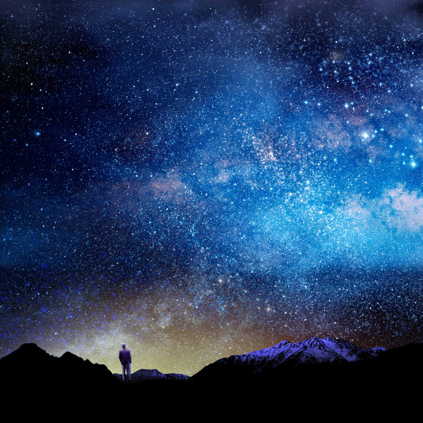 宇宙与无限可能的概念图片下载