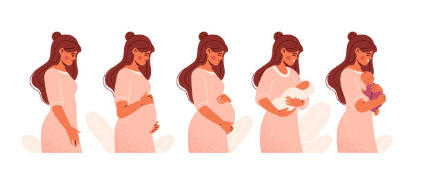 怀孕日历的概念图片下载