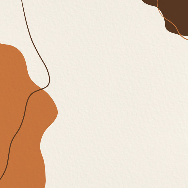 色彩柔和的抽象形状。海报、贺卡、包装及品牌设计。图片下载