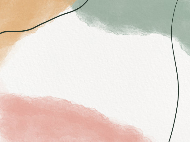 现代和时尚的海报模板与有机抽象形状图片下载