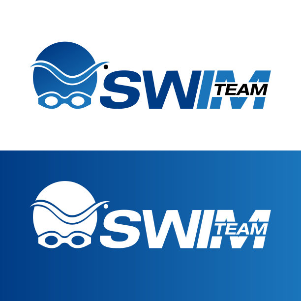 游泳的标志图片下载