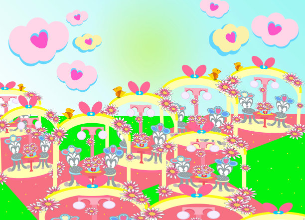 明亮的开放式走廊休息室餐饮概念户外彩色插图2022图片下载