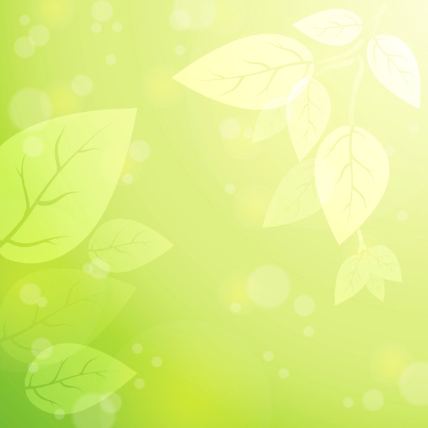 春天的自然背景与绿色的草地，模板旗帜为复活节，春天。夏天的概念。图片下载