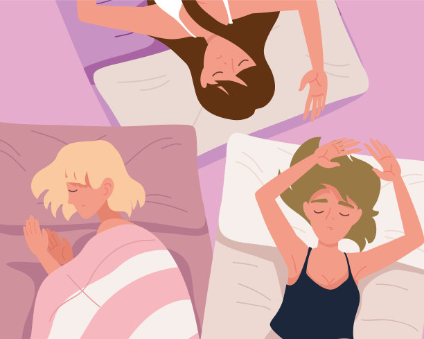 俯视图睡觉的人图片下载