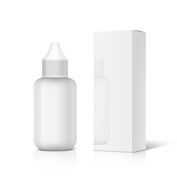 3d塑料独角兽滴管瓶包装图片下载