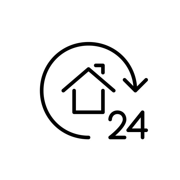 24小时智能家居监控像素图片下载