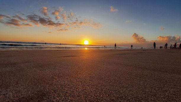 惊人的日落图片下载