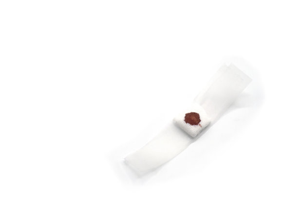 带血的纱布绷带图片下载