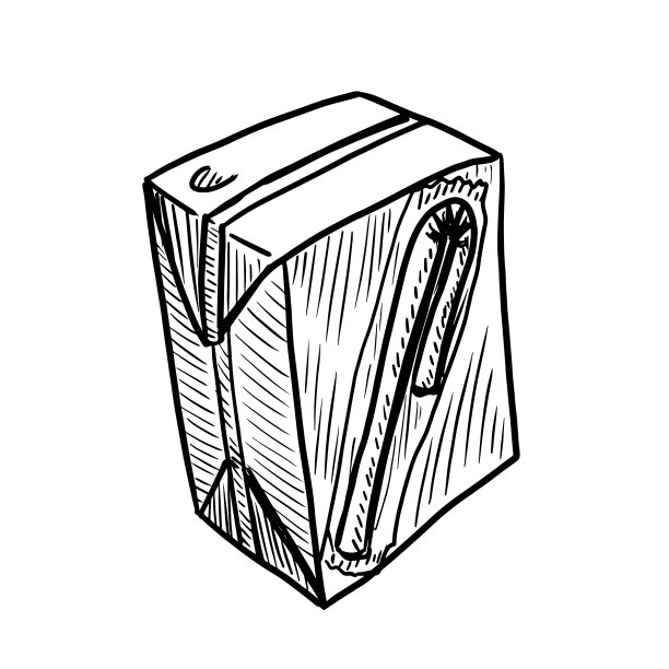 果汁盒上隔离白色图片下载
