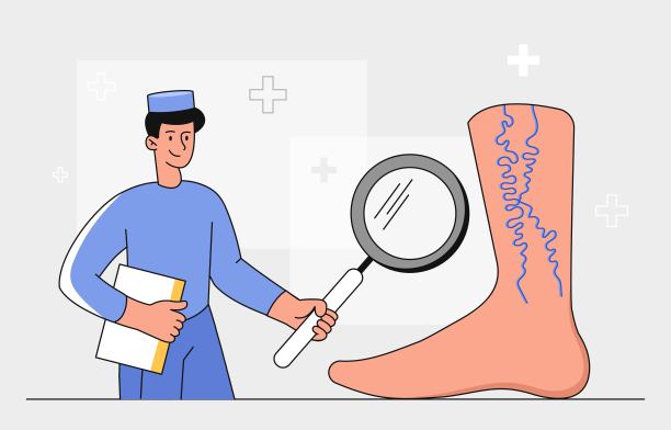 静脉血栓形成概念图片下载