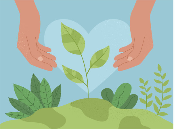 植树的概念图片下载