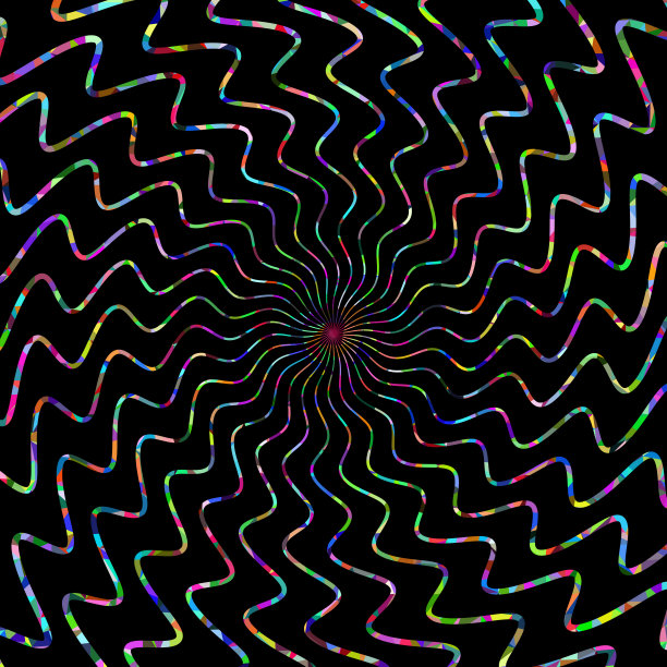 五彩缤纷的螺旋。图片下载