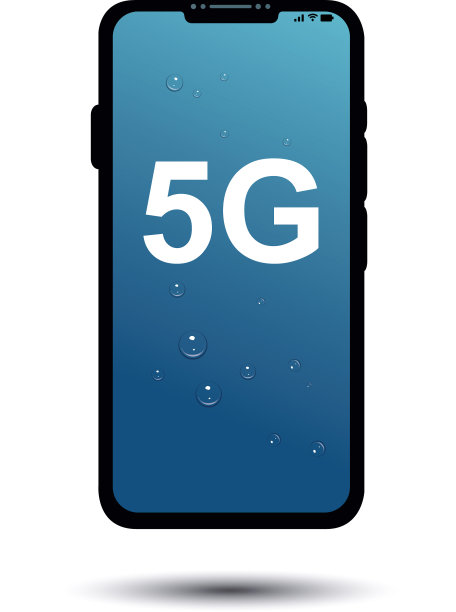 智能手机5g高速线屏幕壁纸图片下载