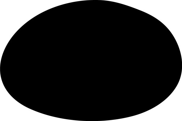 石头上孤立着黑色的剪影图片下载