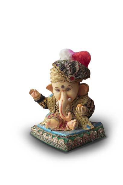 象头神，象头神节，印度象头神节背景图片下载